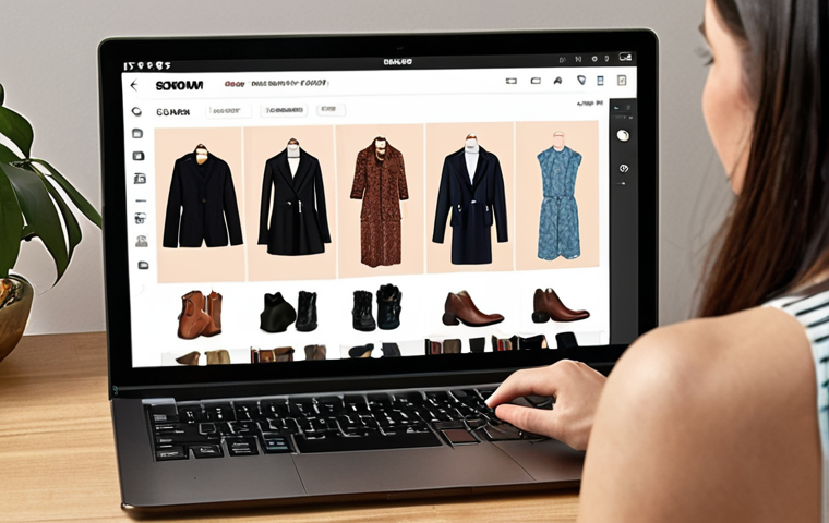 **

A customer browsing an online clothing store, with personalized recommendations for complementary items and new arrivals tailored to their style displayed prominently. The scene should evoke a sense of attentive service and tailored experience.

**