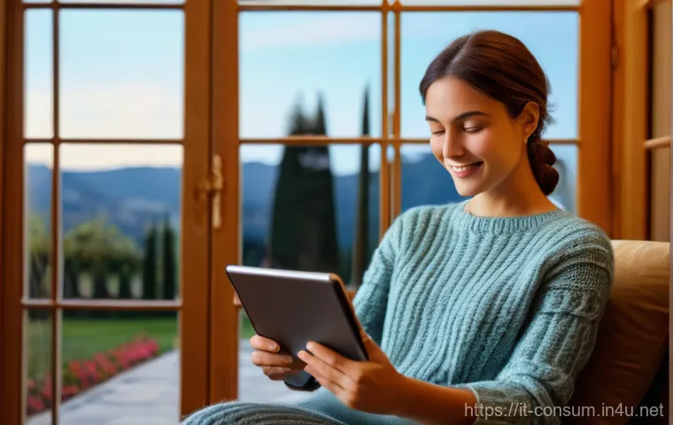 소비자 행동 데이터를 활용한 혁신적 디지털 서비스 사례 연구와 분석 - **A joyful young man in his late 20s, comfortably lounging on a stylish sofa in his cozy Roman apart...