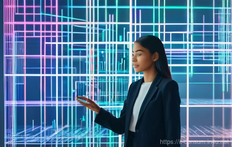 소비자 행동 분석 툴과 사례 비교 - **Prompt 1: Unveiling Digital Insights**
    A diverse young professional, possibly a woman with a f...