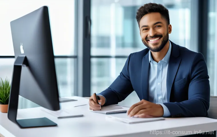 소비자전문기술사의 업무 도구 추천 - **Generative AI Assistant for a Modern Professional:**
    A photorealistic image of a diverse profe...