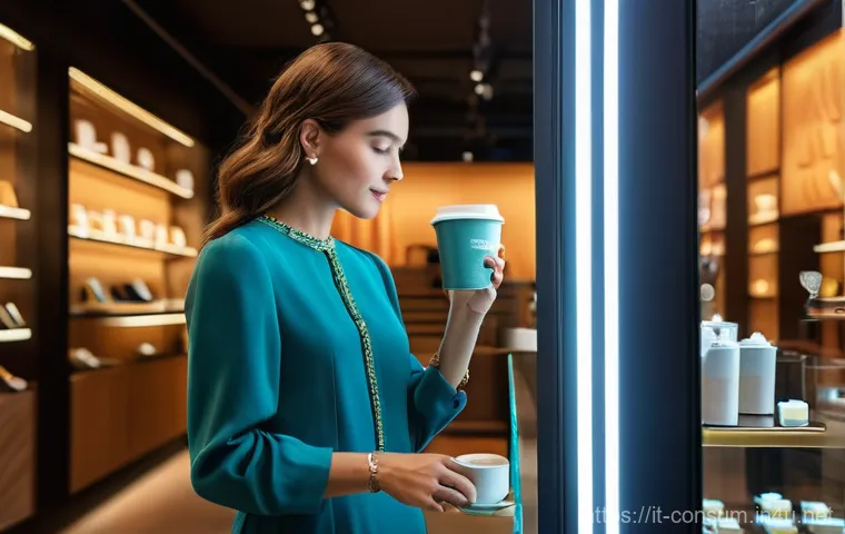 소비자 행동 데이터를 활용한 비즈니스 혁신 사례 연구와 분석 - **Prompt:** A warm, inviting scene inside a charming, artisanal Italian gelato shop (gelateria). The...