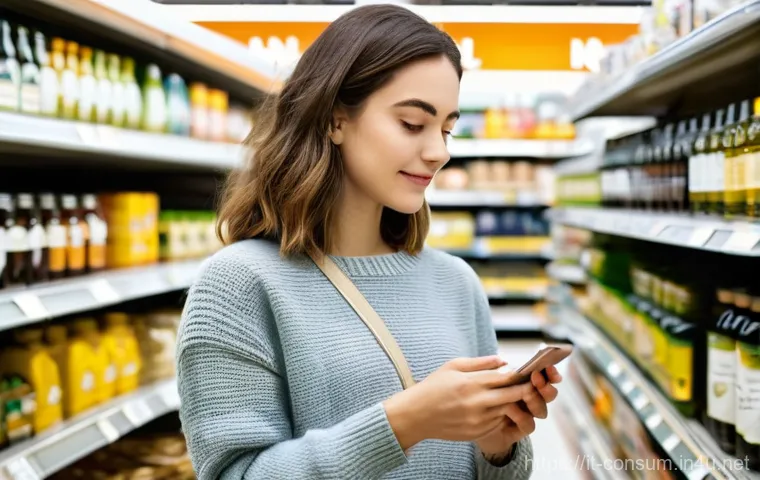 소비자중심 경영을 통한 지속 가능성 확보 사례 - **Prompt:** A young adult woman, in her late 20s, with a warm and thoughtful expression, stands in a...