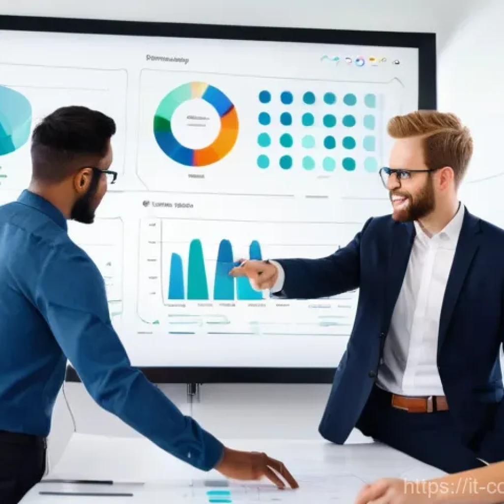 소비자중심 경영으로 변화한 사례 연구 - **Prompt:** A dynamic and inclusive team of professionals, dressed in smart-casual business attire, ...