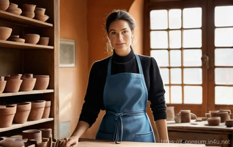 소비자 행동 연구와 비즈니스 활용 사례 - **Prompt:** A cozy, sun-drenched Italian cafe scene. A young woman, dressed in stylish but modest ev...