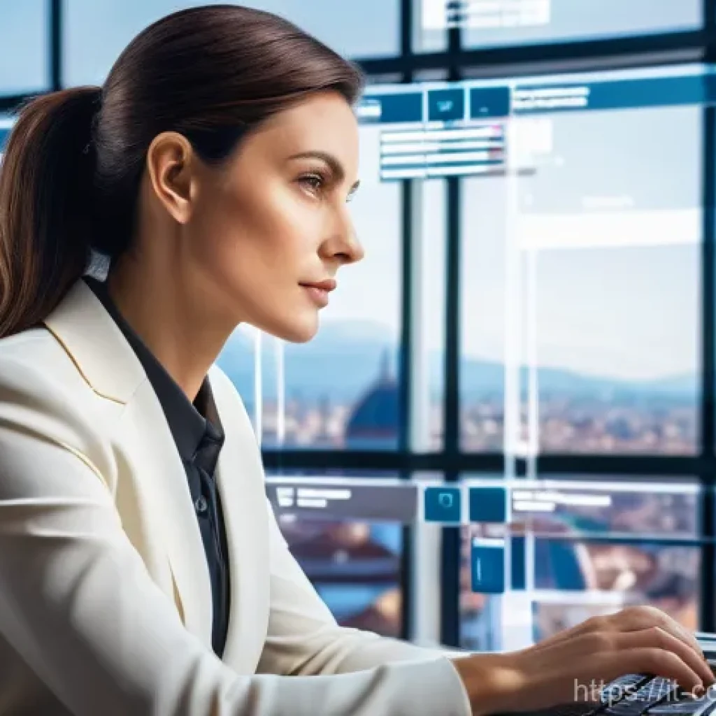 소비자 행동 데이터를 활용한 신제품 전략 - **Prompt 1: The Data Detective at Work**
    "A sophisticated Italian marketing professional, a woma...