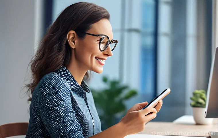 소비자 불만 처리 서비스 개선 사례 - Image Prompt 1: The Seamless Digital Connection**