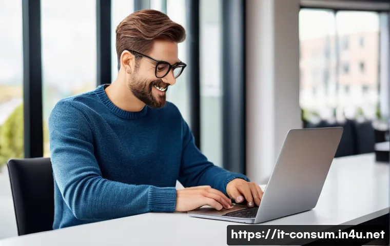 소비자 보호 관련 강의 콘텐츠 개발 - **Online Shopping Security:** A person in their late 20s to early 40s, dressed in comfortable, styli...