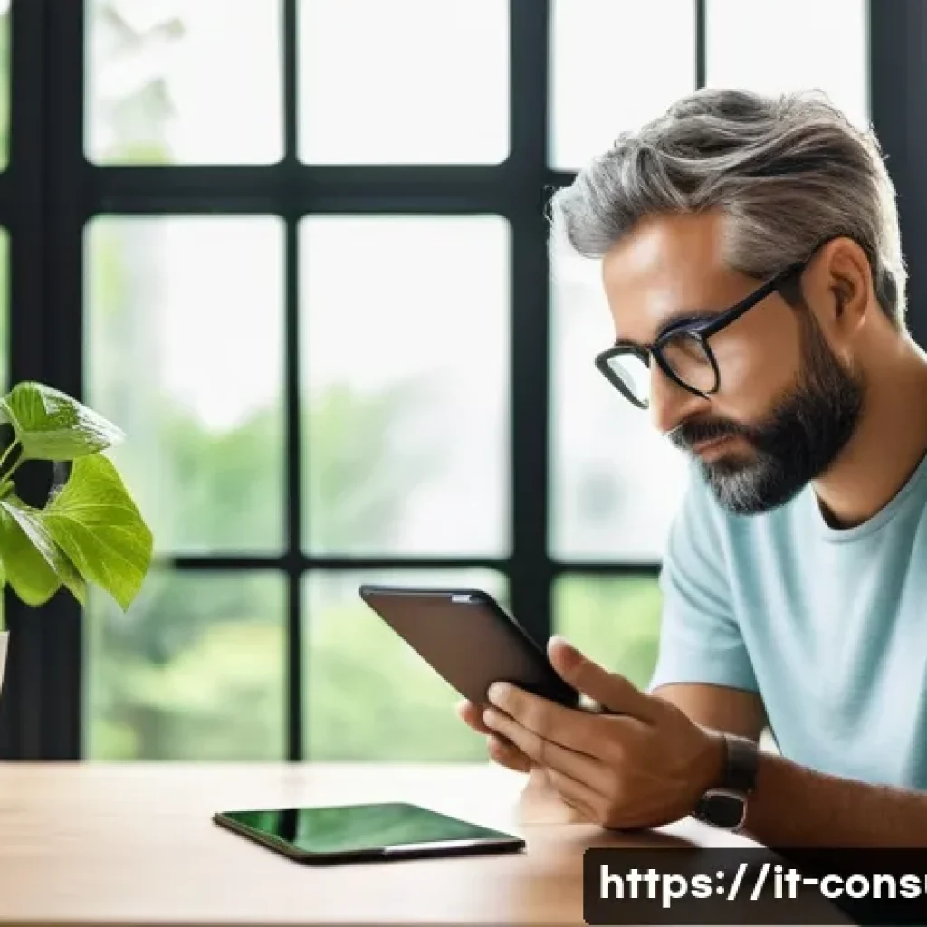 소비자전문기술사 자격증 취득 과정 - **Prompt:** A modern, casually dressed adult of Italian descent, male or female, with a thoughtful e...