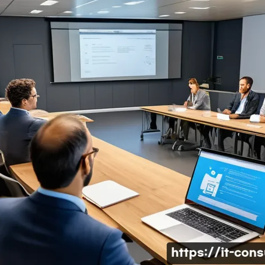 소비자전문기술사 자격 유지 요건 - A professional Italian technical consultant attending a modern, well-lit classroom training session ...