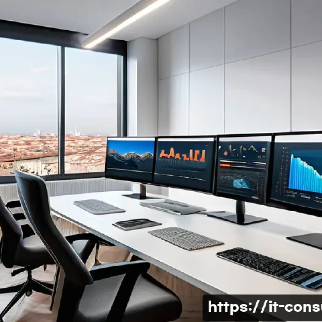 소비자 행동 데이터를 활용한 디지털 혁신 사례 연구 - A modern digital marketing office environment in Milan, with diverse professionals analyzing behavio...