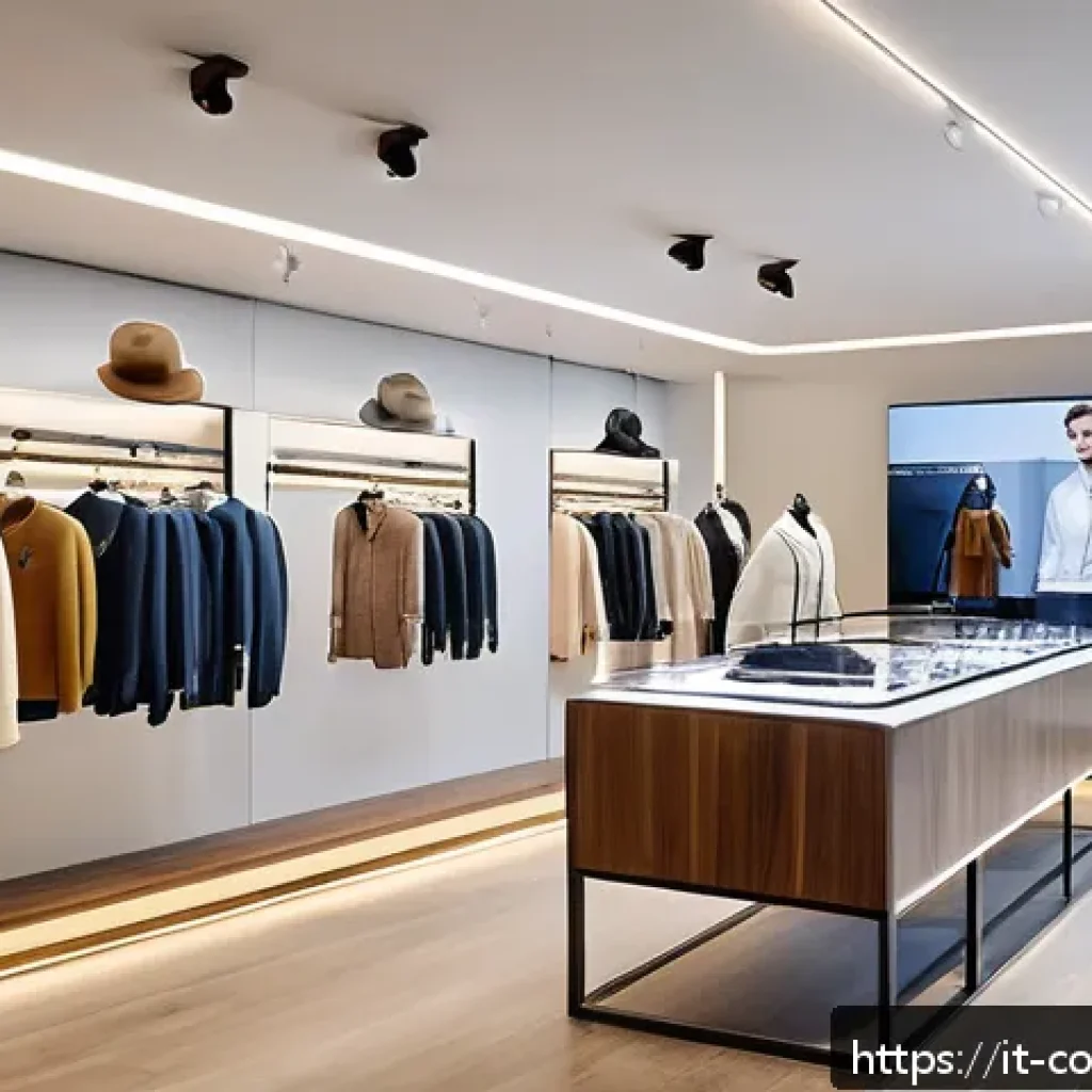 소비자중심 경영 사례와 관련된 주요 성공 요인 분석 - A modern Italian boutique fashion store interior showcasing personalized customer service: a stylish...