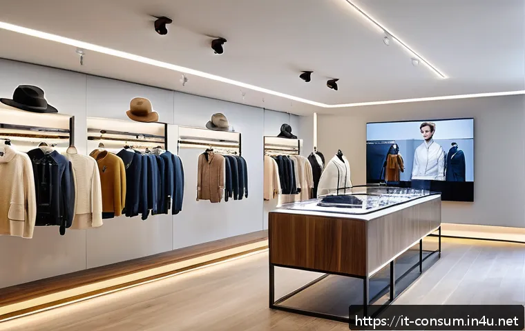 소비자중심 경영 사례와 관련된 주요 성공 요인 분석 - A modern Italian boutique fashion store interior showcasing personalized customer service: a stylish...